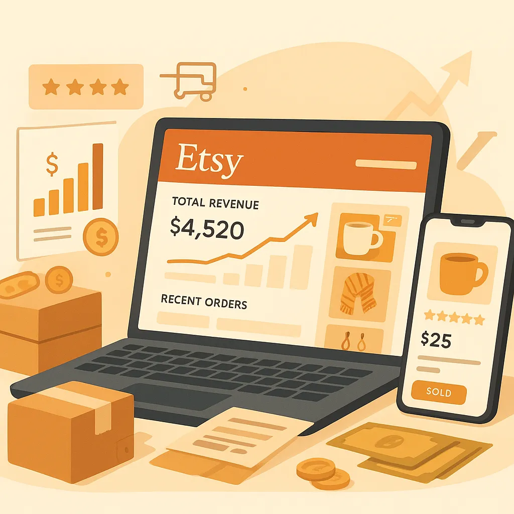 Make money with Etsy Shop