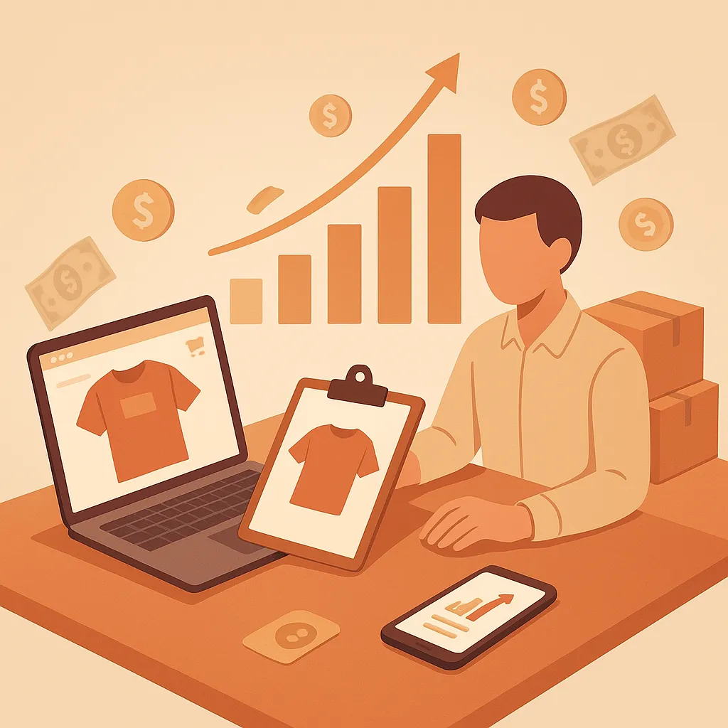 Make money with Print on Demand