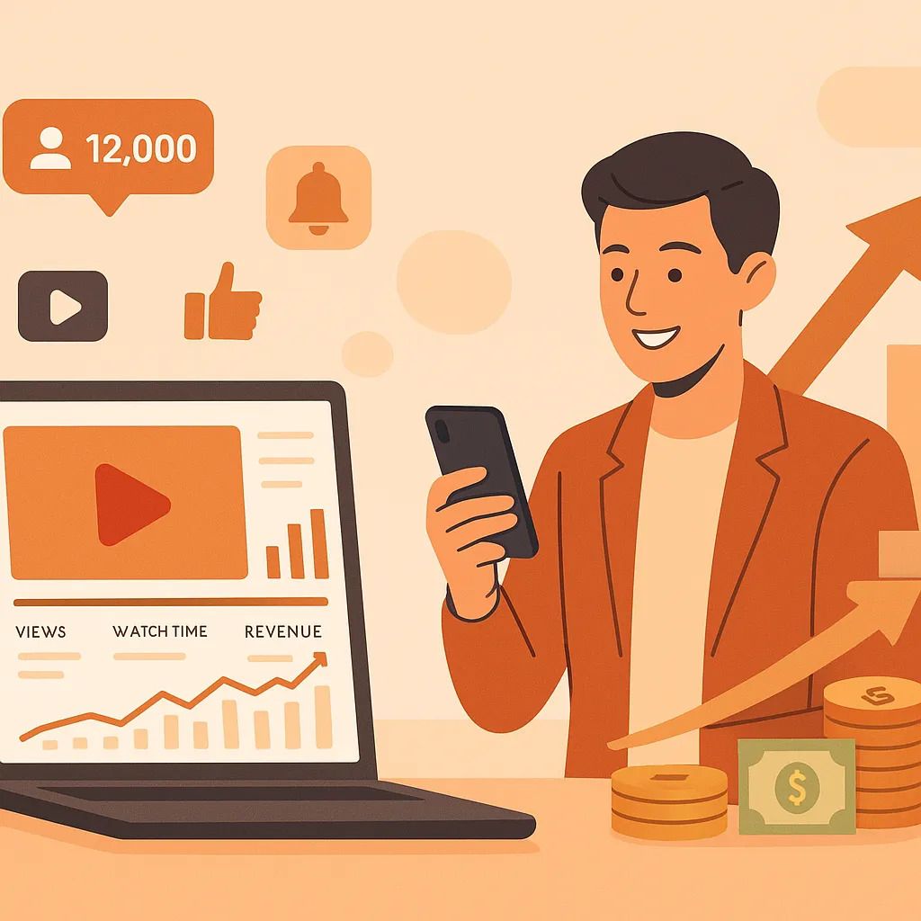 Make money with YouTube Channel